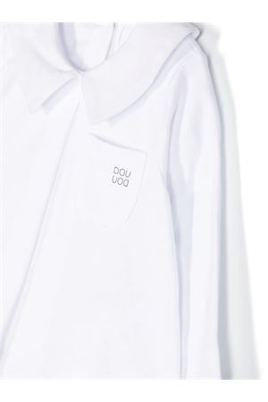 white cotton shirt DOUUOD KIDS | DT8010Z0761100